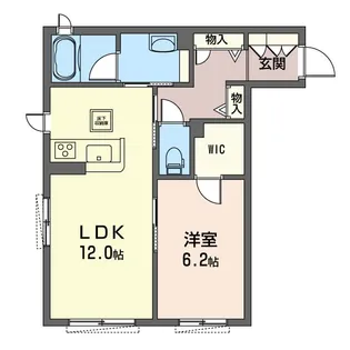 ベルシャンブル【1階】の間取り
