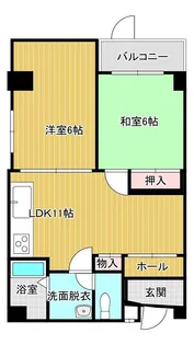 エクセルふたすぎ【2階】の間取り