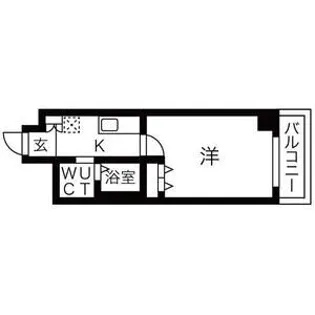 JINO新町【8階】の間取り