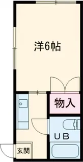 コーポジュン【1階】の間取り
