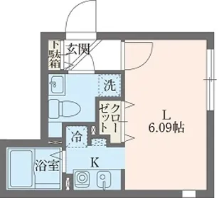 MODULOR要町I【4階】の間取り