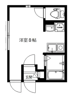 ノーススター【3階】の間取り
