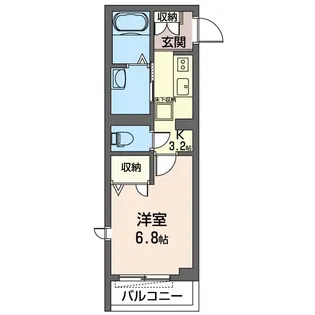 MIYABI【1階】の間取り