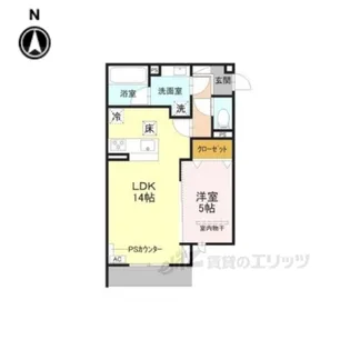 Remplir【1階】の間取り
