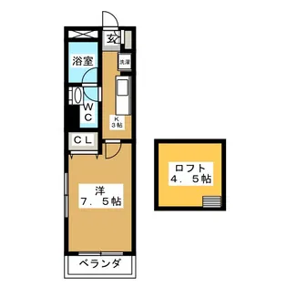 三和北新宿【8階】の間取り