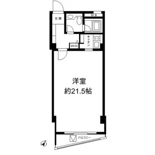 H&M南青山【3階】の間取り
