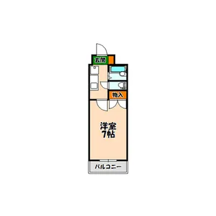 メゾングリーン【2階】の間取り