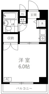 ジョルジュ浅草【1階】の間取り