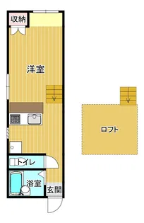 ハイネスイヌイIII【2階】の間取り