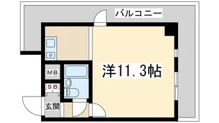 ライオンズマンション新大阪第5【4階】の間取り