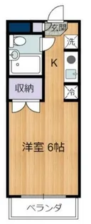 孝友第6ビル グリーンハイツ麻生【3階】の間取り