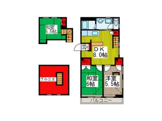ユーハイム【3階】の間取り