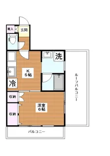 ミレニアールパレス【5階】の間取り