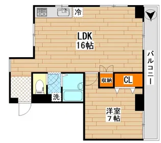 かどやビル【3階】の間取り