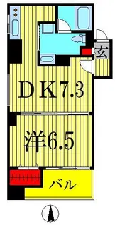 ドゥーエ両国【3階】の間取り