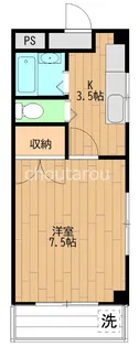 第一シティ・ハイム【3階】の間取り