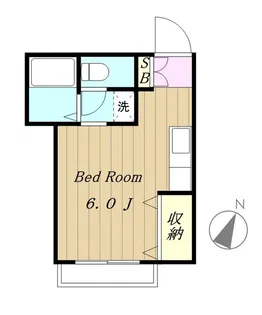 コーポ樹【2階】の間取り