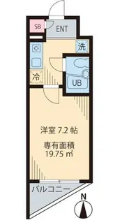 LYNX 成増【2階】の間取り