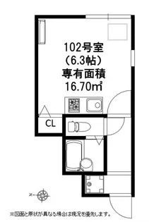 ウィンズ・パレ上連雀【1階】の間取り