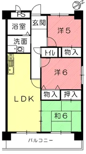 アストレア吉田【2階】の間取り