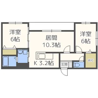 AzaleaIII(アゼィリアIII)【1階】の間取り