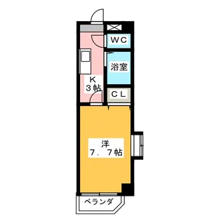 RadiantI【4階】の間取り