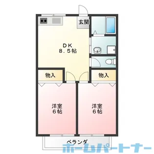 エスペランサ石井【2階】の間取り