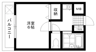 ヴァーノンヒルズ【3階】の間取り