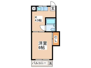 アリビオK I【3階】の間取り