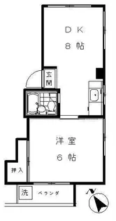 ばんはいむ【5階】の間取り