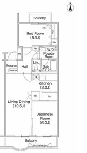 神奈川県川崎市宮前区野川台2【マンション】の間取り