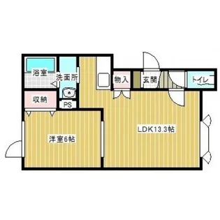 クレア花園【2階】の間取り