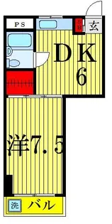 ヘイワハイム【2階】の間取り