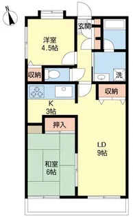 CASA-FORTUNA【4階】の間取り