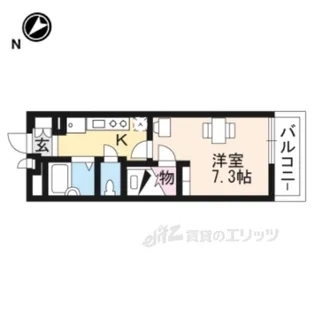 レオパレスOLIVE2【2階】の間取り