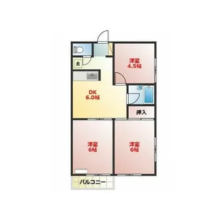 アーデルホーム【2階】の間取り