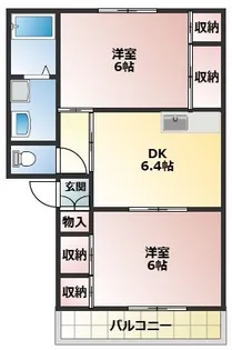 パークサイドA【2階】の間取り