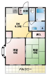ニューハウス梅田【2階】の間取り