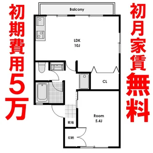 サンパレス高崎飯塚A【1階】の間取り