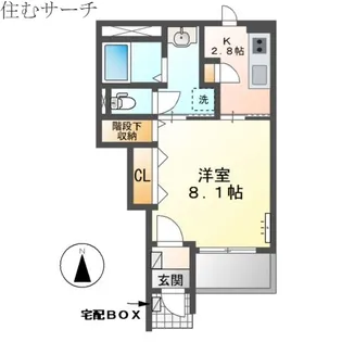 ショコラハウス【1階】の間取り