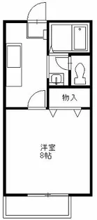 M1ヤナゼパナハイツ【1階】の間取り