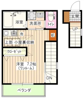 ラ・ミヤ・デモラ【2階】の間取り