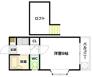プロレグレス海田【2階】の間取り