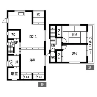 群馬県前橋市昭和町2【アパート】の間取り