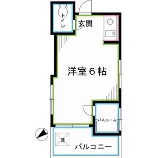東京都新宿区西新宿6【マンション】の間取り
