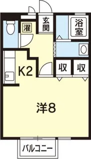ドミール【2階】の間取り