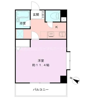 T&K花園【5階】の間取り