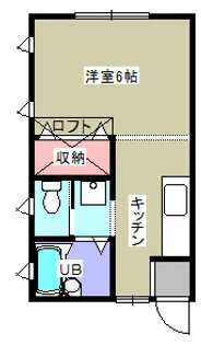 ホーム元町【2階】の間取り