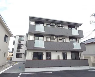 広島県福山市新市町大字新市【アパート】の外観