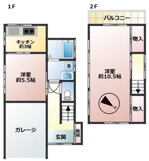茨城県取手市双葉3【一戸建】の間取り